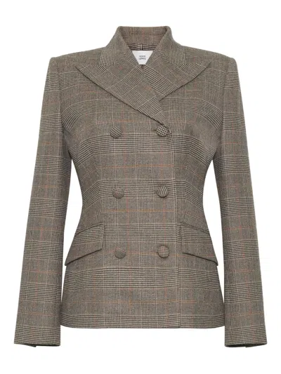 Adam Lippes Malone Double-breasted Blazer In Multi
