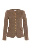 Adam Lippes Marin Tailored Tweed Jacket