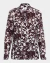 Adam Lippes Mathias Floral Silk Button-down Shirt