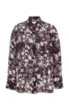 Adam Lippes Mathias Printed Crepe De Chine Blouse