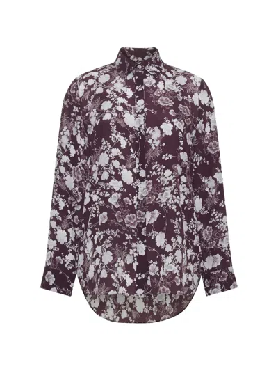 Adam Lippes Mathias Shirt In Multi