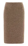 Adam Lippes Mid-rise Tweed Mini Skirt