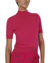 Adam Lippes Mock Neck Cashmere Top