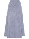 Adam Lippes Muriel Maxi Skirt In Grey