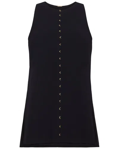 Adam Lippes Nazra Wool Tunic In Black