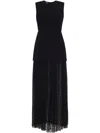 Adam Lippes Odette Maxi Dress In Black