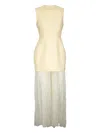 Adam Lippes Odette Maxi Dress In Multi