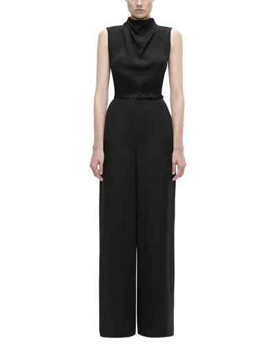 Adam Lippes Parigi Silk Jumpsuit In Multi