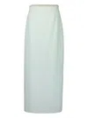 Adam Lippes Perry Embellished Midi Skirt In White