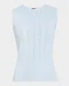 Adam Lippes Brynn Top In Blue