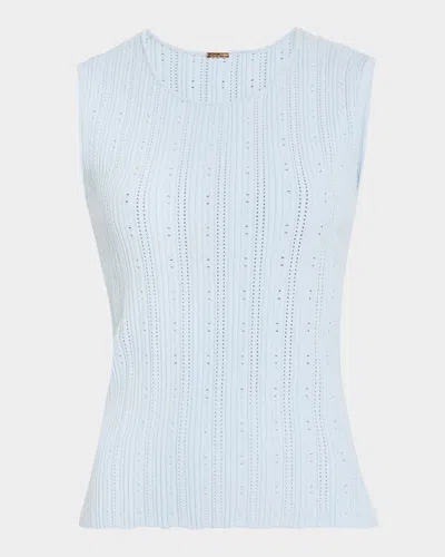 Adam Lippes Brynn Top In Blue
