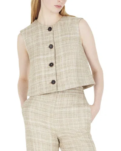 Adam Lippes Remo Linen-blend Top