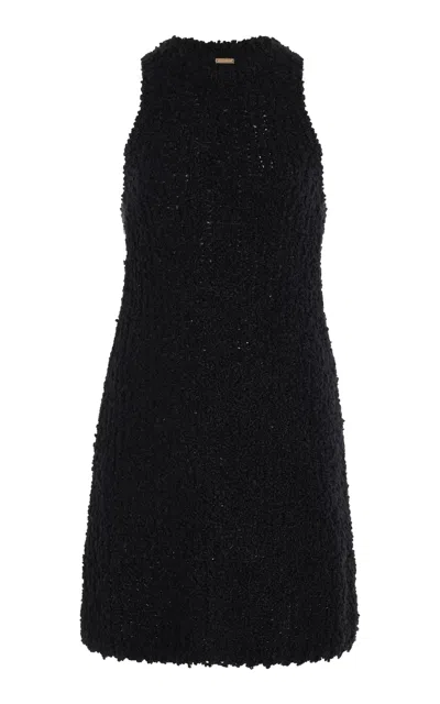 Adam Lippes Renata Dress In Mulberry Silk In Black