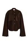 Adam Lippes Rhys Suede Jacket