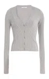 Adam Lippes Ribbed Knit Cardigan