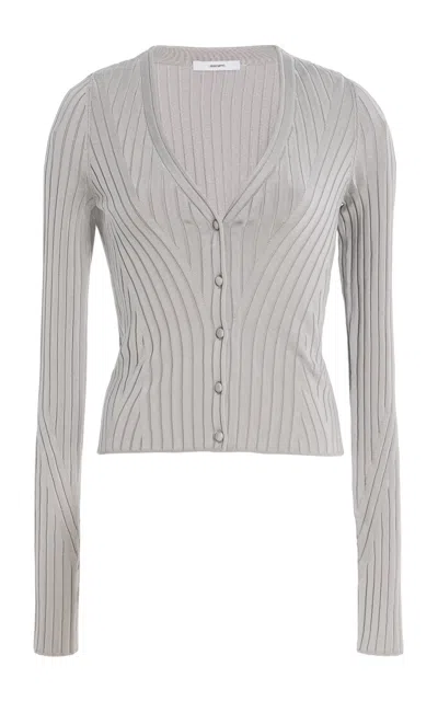 Adam Lippes Ribbed Knit Cardigan
