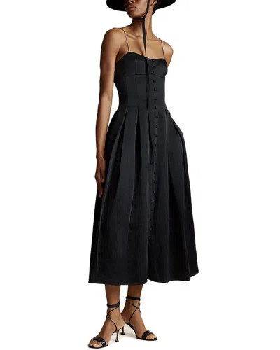 ADAM LIPPES ADAM LIPPES RICKIE LINEN-BLEND DRESS