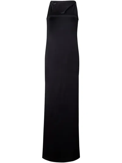 Adam Lippes Selima Maxi Dress In Black