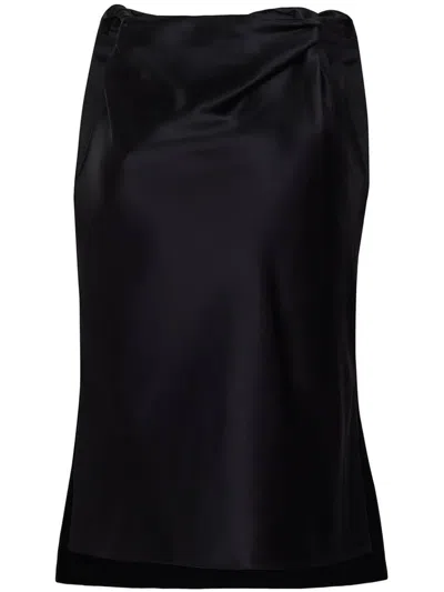 Adam Lippes Selima Top In Black
