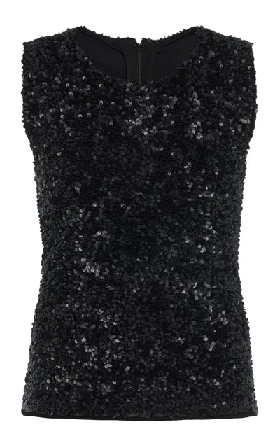 Adam Lippes Sequined Tank Top