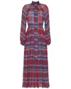 Adam Lippes Sigrid Madras Chiffon Dress