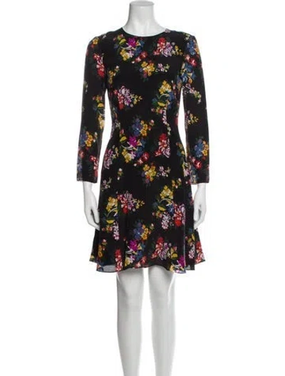 Pre-owned Adam Lippes Silk Mini Dress W/ Tags In Black