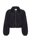 Adam Lippes Simone Silk Jacket In Multi