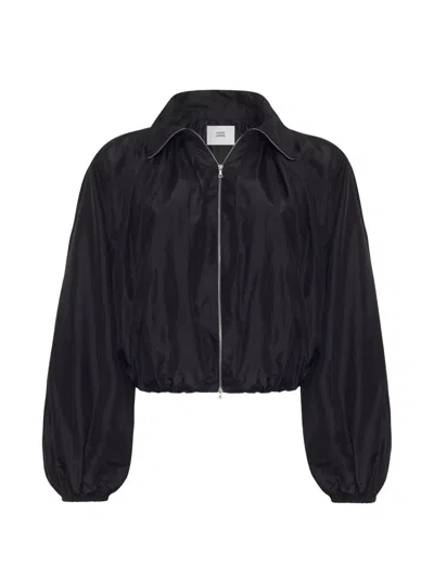 Adam Lippes Simone Silk Jacket In Multi