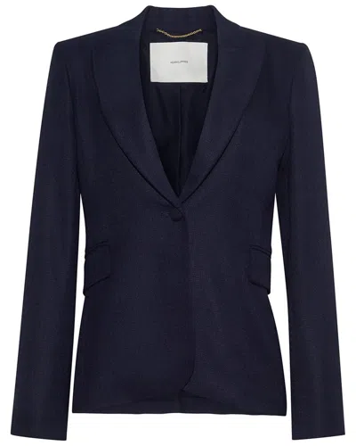 Adam Lippes Single-breasted Blazer In Blue