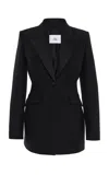 Adam Lippes Single-breasted Silk-wool Blazer