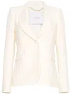 Adam Lippes Einreihiger Smoking-blazer In Neutrals