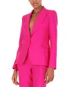 Adam Lippes Single Breasted Wool & Silk-blend Jacket