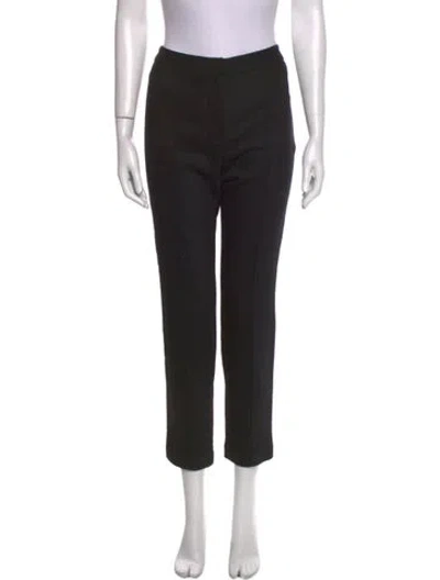 Pre-owned Adam Lippes Skinny Leg Pants In Black