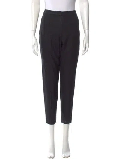 Pre-owned Adam Lippes Skinny Leg Pants In Black