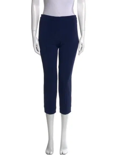 Pre-owned Adam Lippes Skinny Leg Pants In Blue