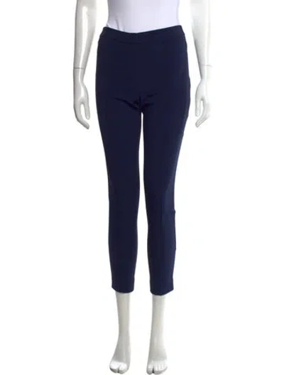 Pre-owned Adam Lippes Skinny Leg Pants In Blue
