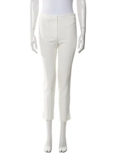 Pre-owned Adam Lippes Skinny Leg Pants In Neutral