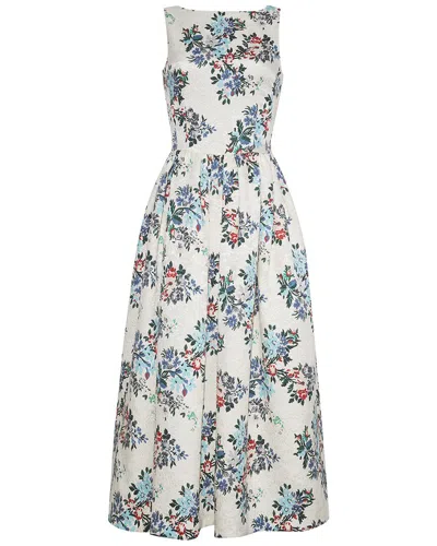 Adam Lippes Sophia Silk & Wool-blend Dress