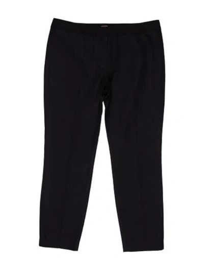 Pre-owned Adam Lippes Straight Leg Pants In Blue