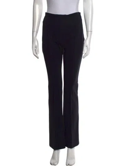 Pre-owned Adam Lippes Straight Leg Pants In Blue
