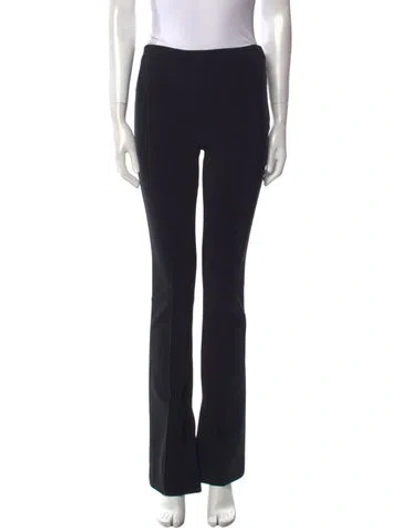 Pre-owned Adam Lippes Straight Leg Pants W/ Tags In Black