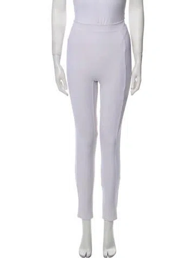 Pre-owned Adam Lippes Sweatpants In White