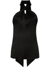 Adam Lippes Thalia Top In Black
