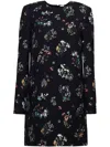 Adam Lippes Tilley Mini Dress In Black