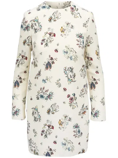 Adam Lippes Tilley Mini Dress In Nude