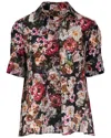 Adam Lippes Trapeze Shirt In Multi