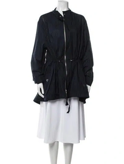 Pre-owned Adam Lippes Utility Jacket In Blue