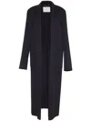 Adam Lippes Vanessa Open-front Cashmere Coat In Schwarz