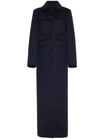 Adam Lippes Wheatleigh Coat In 黑色