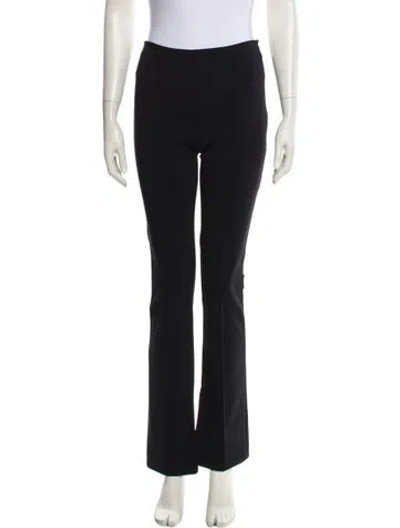 Pre-owned Adam Lippes Wide Leg Pants In Blue